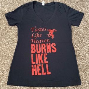 Fireball Whiskey Deep V T-Shirt